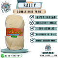 Bally Double Knit Wool Yarn | Thick 3ply Best quality 100% Acrylic | 80 grams in one ball | Best for knitting & crochet | Yarn Vista. 