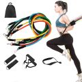 Pack Of 5 Fitness Gum Equipment Workout Elastic Resistance Bands Training For Exercise Pull Rope. 