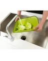 2 in 1 Chopping Board with Integrated Strainer. 