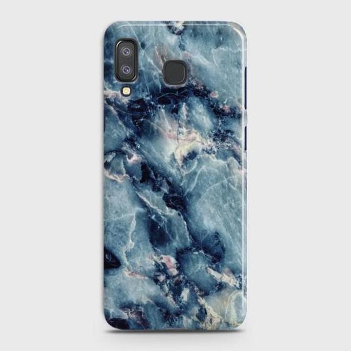 Samsung A8 Star (A9 Star) Cover - SkinLee HQ Hard Case - Blue Marble Stone - SKINLEE-240-1-354-216