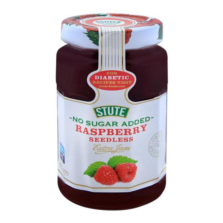 Stute Raspberry Seedless Jam, No Added Sugar 430gm | Daraz.pk