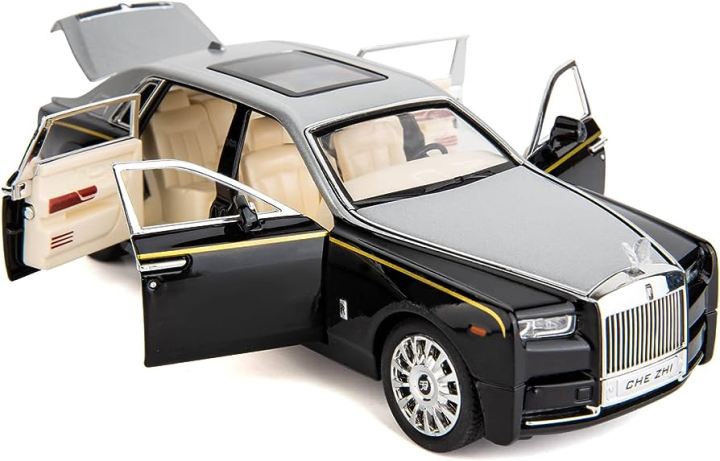Diecast Rolls Royce Model car 1:24 Scale Light & Sound