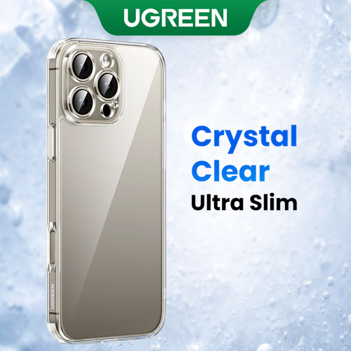 UGREEN Crystal Clear Original Series Phone Case for iPhone 16 for iPhone 16 Pro Max for iPhone 16 Pro for iPhone 16 Plus