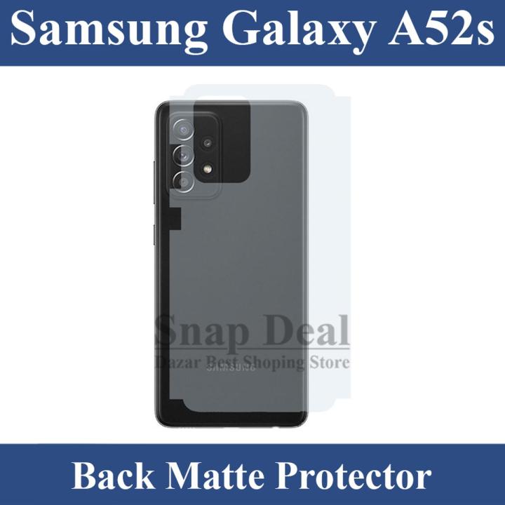 Samsung Galaxy A52s Matte Protection Soft Skin Sheet Soft Film Back Protector For Samsung Galaxy A52s