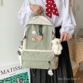 Ready Stock School Bag Korean-Style Japanese Middle School Student Schoolbag Female High SchoolinsShoulder Bag Bag Student Backpack. 