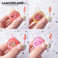 LAMUSELAND 4 Colors Mini Fruity Lip Balm Waterproof Long-Lasting Color-Changing Lip Gloss 5Ml#LK42L. 