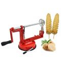 Spiral Potato Cutter - Red. 