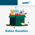 Donate Ration for a Daily Wage Worker's Family of 4 - HOPE. 