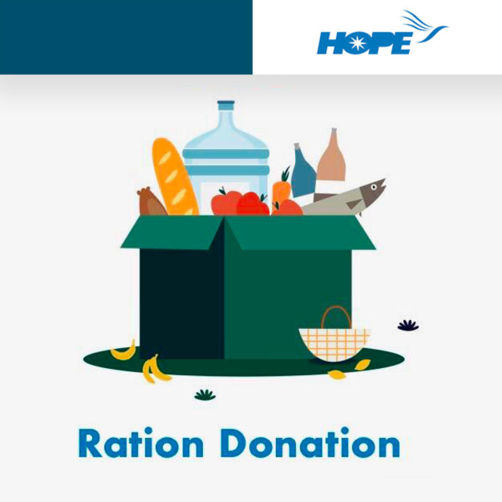 Donate Ration for a Daily Wage Worker's Family of 4 - HOPE