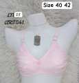 Pack Of 1 Bra Soft Cotton Jerssey Stuff Different Colors. 