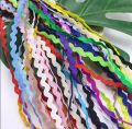 14 Yards Zig-Zag Lace | Decorative Lace for Dresses, Bags, Party Decor, Gift Wraps & DIY Craft Projects. 