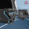 GoPro Mount - GoPro Mount For Helmet - GoPro Camera - Mobile Mount For Bike Helmet - Helmet Mount for Mobile - Go Pro Camera for Helmet - Helmet Chin Mount for Mobile - Motorcycle Helmet Chin Stand Mount Holder for Mobile And Camera. 