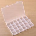 18/24 Grids High Quality Plastic Storage Box Compartment Adjustable Jewelry Necklace Transparent Organizer Case Holder Craft Boxes. 