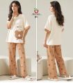 Cute Teddy Bear printed Night Wear For Women & Girls, Nightdress for girls, nightsuit for women and girls. 