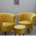 customized bedroom chairs set with table 10 years guarantee foam and structure all colours customize available. 