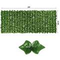 Artificial Ivy Privacy Fence Screen, 118X19.6in Artificial Hedges Fence and Faux Ivy Vine Leaf Decoration for Garden. 