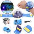 Wrist Watch Remote Control Car Toy for kids Rechargeable. 