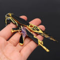 Valorant Keychains Champions 2023 Kunai Vandal Collection 10cm Game Metal Weapon Model Pendant Accessories Keychains Gifts Toys. 