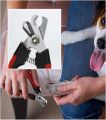 Cat Nail Clipper Cutter Dog Nail Clipper Cutter Pets Pet Toe Care Stainless Steel Dogs Cats Scissors Clippers Grooming Trim Nails Birds + Nail File - PS318 - PS-GR. 