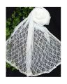 BLACK & WHITE NET DUPATTA BLACK / WHITE COLORED PREMIUM QUALITY ALL SEASON CASUAL FULL SIZE NET DUPATTA / NET CHUNNI FOR GIRLS & WOMAN NET DUPATTA WITH 4 SIDES SAME COLORED LACE. 