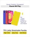 Xiaomi Mi Play - Screen Protector - Best Material - TPU Jelly. 