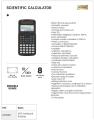 Deli Original D991ES 417 Function Scientific Calculator. 