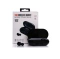 TWS T2 Wireless HEADSET, T2 Bluetooth, Wireless EARBUDS With 1500mAH Powerbank, Bluetooth 5.0,IPX5 Waterproof, Led Power Display, Hifi Sound Quality, HD Calling. 