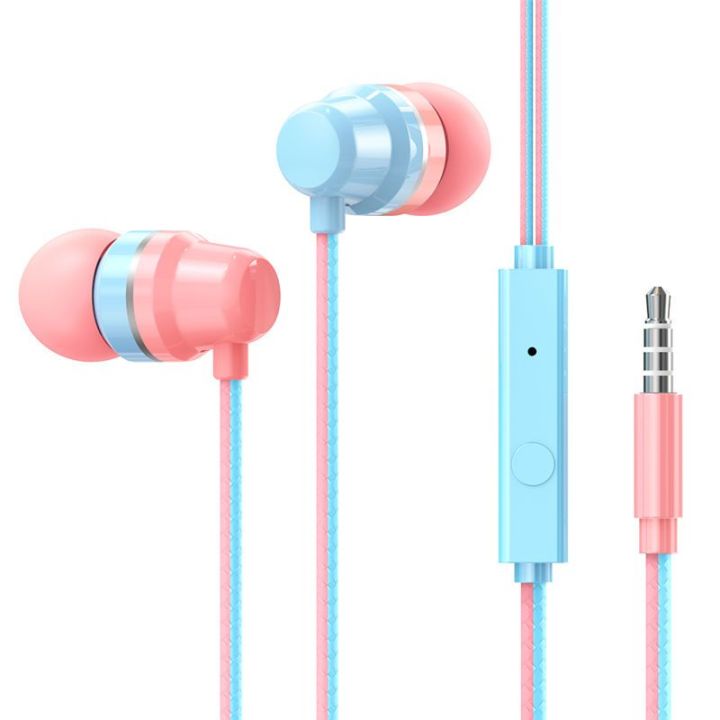 Halfsun%20x8%20headset%20wired%20headset%20Apple%20Oppo%20Huawei%20Vivo%20earphones%20universal%20computer%20with%20cable%20in%20ear%20earplug%20-%20Image%202