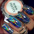 Nail Shining Glitter Chrome Powder Metallic Mirror Pearl Holographic Pigment Powder Manicure Nail Art Decoration. 