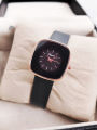 Elegant Ladies rubber Strap Watch. 