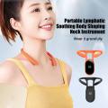 Portable Mericle Ultrasonic Lymphatic Soothing Body Slimory Ultrasonic Lymphatic Soothing Neck Massager Instrument Neck Care. 