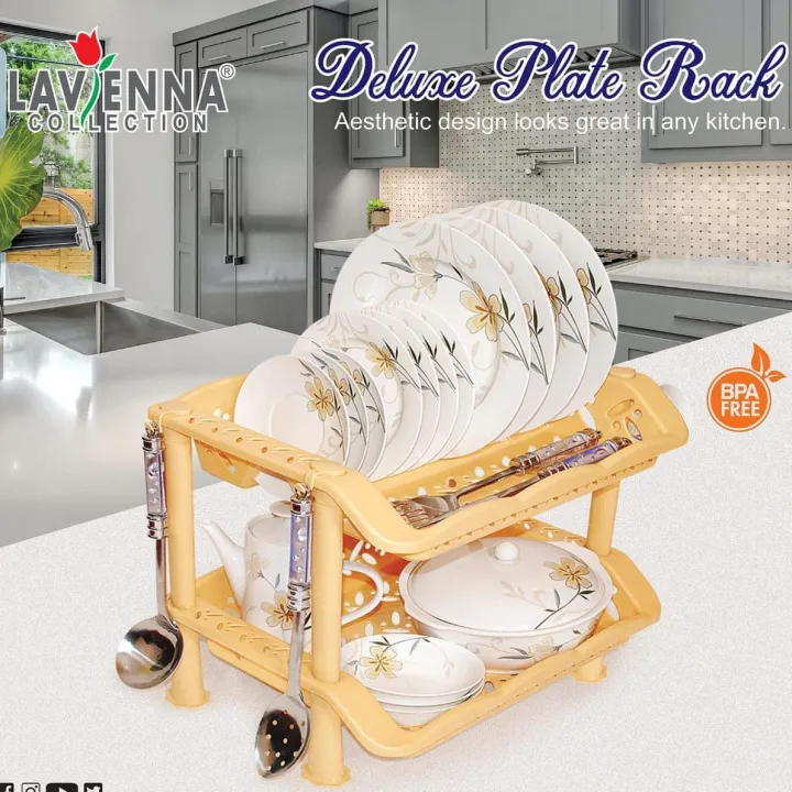 2%20Layer%20Super%20plate%20Rack%20For%20Kitchen%20Utensils%20Dish%20Drying%20Rack%20-%20BPA%20Free%20Premium%20Plastic%202%20Layer%20Plate%20Rack%20-%20Plastic%20Dish%20Drainer%20Daily%20Use%20-%20Image%202