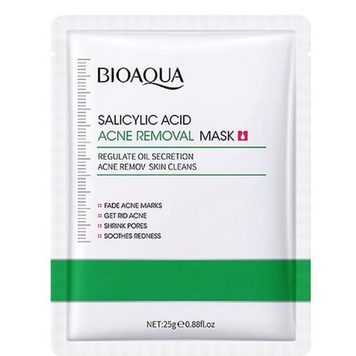 BIOAQUA Salicylic Acid Acne Removal Facial Sheet Mask