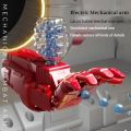 Iron Man Electric Arm Gel Blaster Water Bomb Blaster Gauntlet Launcher Kids Toys Portable Iron hero Arm Electric Jelly Water Bomb Toy for safe Indoor outdoor play with rechargeable Battery. 