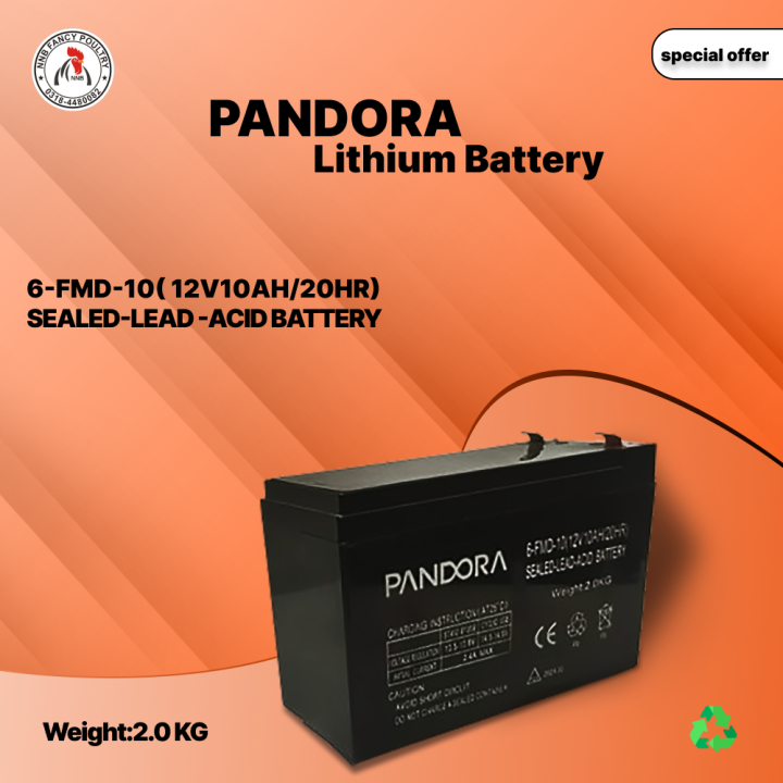 lithium battery Pandora lithium battery sprayer Rechargeable Power Bank for Wifi Routers, 12v Dc charging fan, spray machines 12V lights