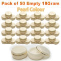 Empty Cosmetic Containers Cream Pot Jar Refillable Plastic 18 Gram. 