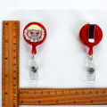 Bandai Anime One Piece Badge Holder Cartoon Creative Retractable ID Name Card Student Card Reel KeyChains Nurse Chest Card Clip. 