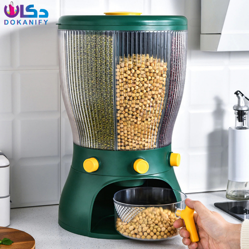 Rotatable%20Kitchen%20Food%20Storage%20Cereal%20Dispenser%20Storage%20Box%20Rotating%20Dry%20Food%20Rice%20Container%20Storage%20Case%20Flour%20Grain%20Storage%20Box%20Bottle%20-%20Image%203