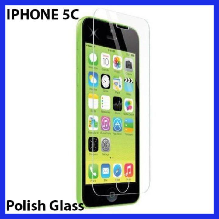 Apple Iphone 5C Tempered Glass Screen Protector Polish Glass For Apple Iphone 5C