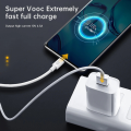 Original SUPERVOOC 65W Cable | Super Flash VOOC Cable 65W | Super Fast Charge | Warp Charge | Dash Charge for Oppo, Real me and OnePlus | EZone Pacific. 