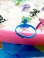 Adjustable Alphabet Little Girl Rings | Trendy Cute Fashion Color Plated– Elegant & Colorful Enamel Rings. 