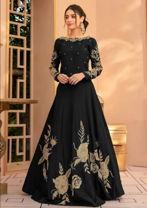Heavy%20Embroidery%20Maxi%20Dress%20for%20Women%20%7C%20Embroidered%20Neckline,%20Sleeves%20&%20Bottom%20%7C%20Fancy%20Party%20Wear%20-%20Image%203
