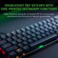 Razer Huntsman Mini 60% Gaming Keyboard with Clicky Optical Switch (Purple). 