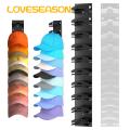 Space-saving Hat Rack Premium Hat Holder Wall Mount Organizer Easy Install Baseball Cap Storage Display Rack Strong Load-bearing Design for on Wall Hat Hanger. 