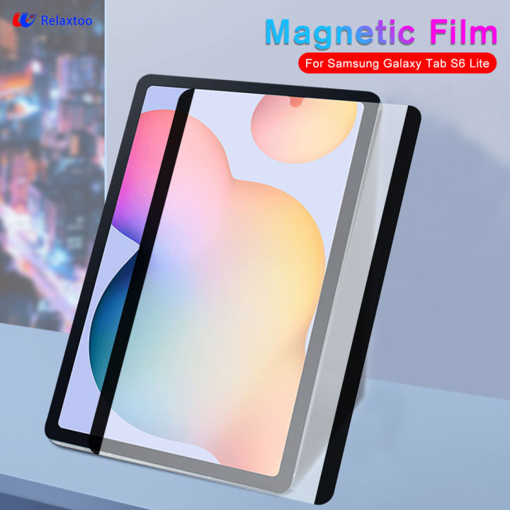Relaxtoo For Samsung Galaxy Tab S6 Lite 10.4Inch Magnetic Similar Paper Matte Screen Protector For Samsung Galaxy TabS6 Lite Tab S6Lite TabS6Lite 10.4" Writing Painting Paper Like Film Non-Glass Frosted Protective Film