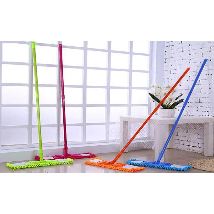 Microfibre Floor Cleaning Mop with Telescopic Long Handle