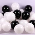 Happy Birthday Grand Decoration Theme Set Golden/Silver/Black/Shining Blue - 13 Pcs Happy Birthday Foil Balloons Set,13Pcs Birthday Card Banner, 4 Star Foil Balloons, 40 Plus Latex Balloons and 2 Golden Fairy Lights Strings For Birthday Party Decoration. 