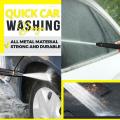 New Upgraded Car Wash Bike Wash Car Wash High Pressure Water Gun Garden Hose Sprinkler Metal Foam Throwing Car Washing Tool Washer Garden Sprayer. 