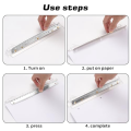 3 Hole Binder, 3 Hole Punch, Portable Hole Punch for 3 Ring Binder, Suitable for School, Office, Fine Workmanship. 