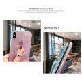 For Samsung A15 case Shiny Ring Glitter Soft Transparent Holder Stand Back Cover with ring Stars Moon Girls Cover For Samsung Galaxy A15 Back Cover Phone cases. 